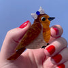 Rosie the Robin Brooch