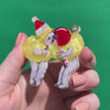 Christmas Kisses Brooch