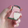 Spin Me Right Round Brooch - Pink