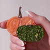 Purely Pumpkin Brooch