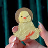The Yoga Chick Brooch
