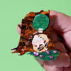 Slippery Slip Brooch