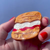 The Great British Scone Brooch