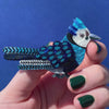 Bolt from the Blue Brooch