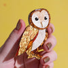 Maisie the Masked Owl Brooch