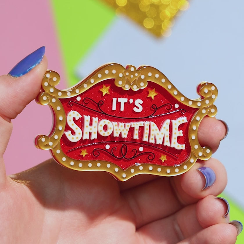 Let's show time!!! ブローチ アクセサリー Let's show time!!! ブローチ