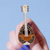Play Bouzouki Brooch