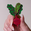 Beet the Odds Brooch