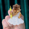 The Pious Pug Brooch