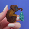 Princely Primate Brooch