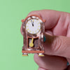Clock Simplified Mini Brooch