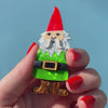 There's No Place Like Gnome Brooch