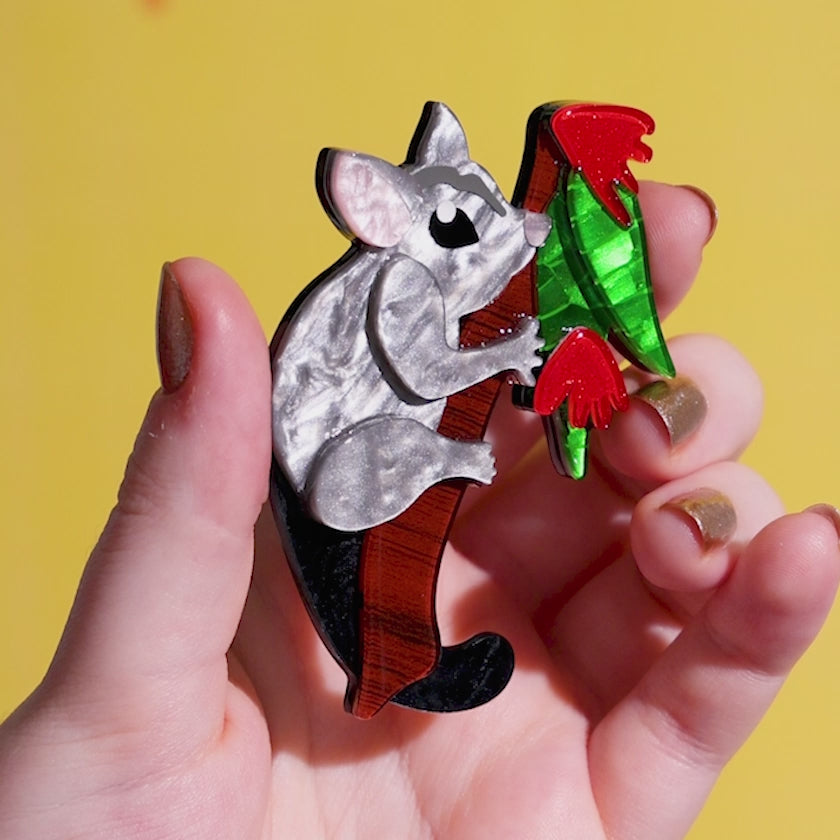 Penny the Possum Brooch – Erstwilder