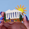 Pillars of Power Brooch
