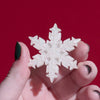 Snowflake Simplified Mini Brooch