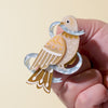 Blue Ribbon Days Brooch