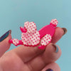 Pouncing Paulette Mini Brooch