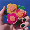 Pretty Poppies Brooch
