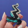 Stylish Smile Brooch