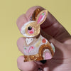 Maple the Bunny Brooch