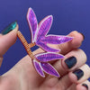 Gainful Gum Leaves Brooch