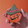 Witch O'Lantern Brooch