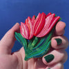 Timeless Tulips Brooch