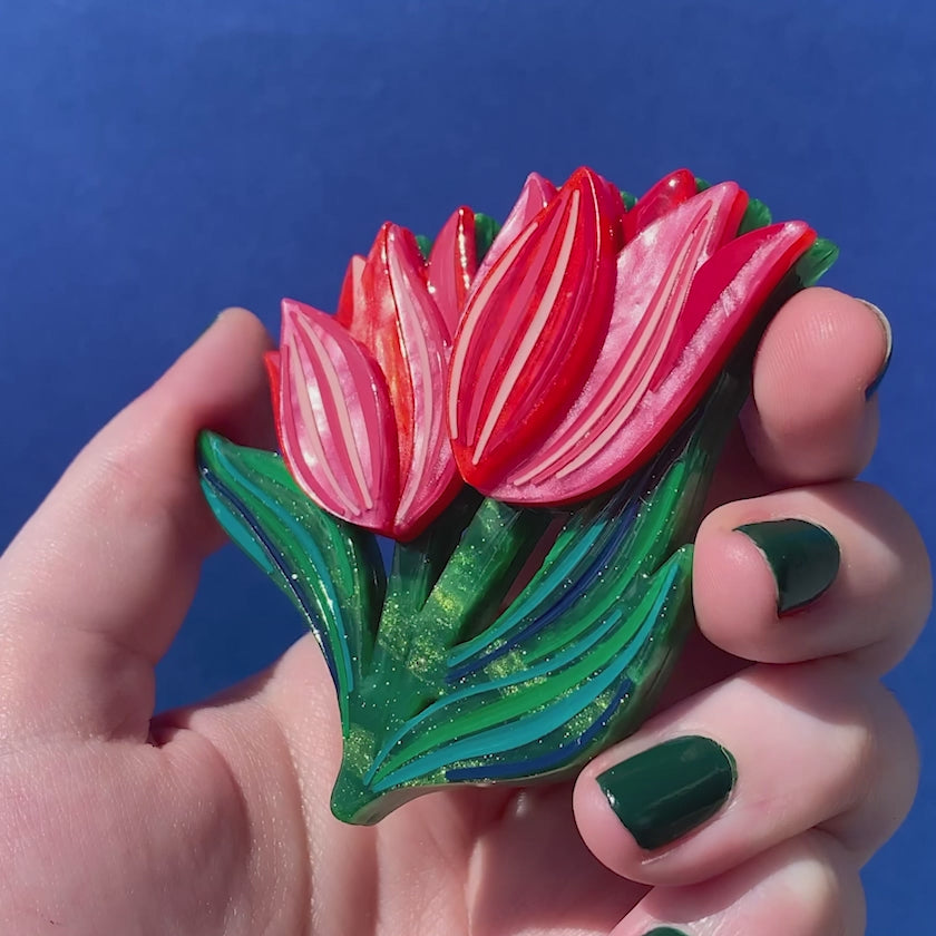 Timeless Tulips Brooch – Erstwilder