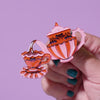 Spills and Spells Brooch
