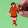 Velma Dinkley Brooch