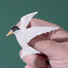 New Zealand Fairy Tern Brooch
