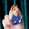 The Diligent Duck Brooch