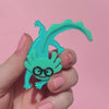 Alex The Axolotl Brooch