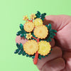 Sunshine Wattle Brooch