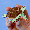 Green Turtle Brooch
