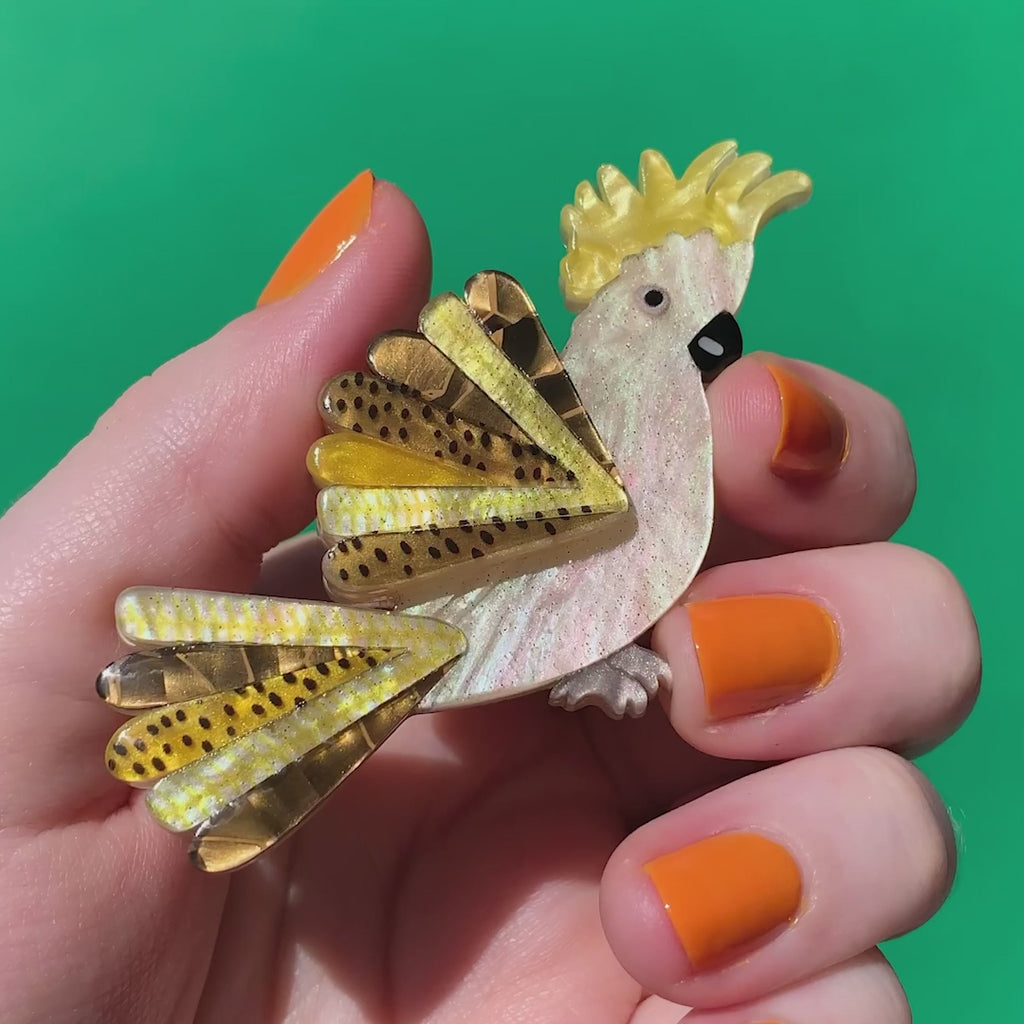 Sunny of the Sulphur Crest Brooch – Erstwilder