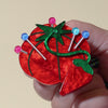 Classic Pin Cushion Brooch