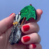 Bill the Badger Brooch