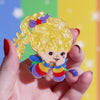 Rainbow Brite Brooch