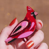 The Notable Northern Cardinal Brooch
