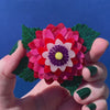 Dazzling Dahlia Brooch