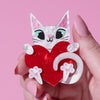 Kalila Kitty Brooch