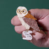 Barny Owl Brooch