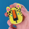 Leo The Leopard Brooch