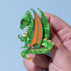 Impressive Scale Brooch