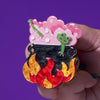 Spookin' Spa Day Brooch