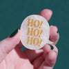 Ho, Ho, Ho! Simplified Mini Brooch