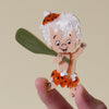 Bamm-Bamm Rubble Brooch
