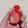 Cheeky Squirrel Brooch