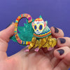 Frida's Monkey Brooch